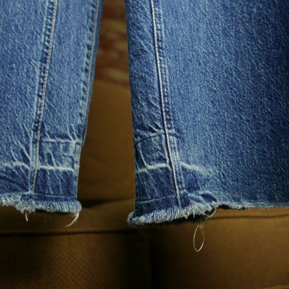 We the Free, London High Rise Wide Leg Frayed Slight Stretch (1% elastic)	US 29 - Picture 1 of 6